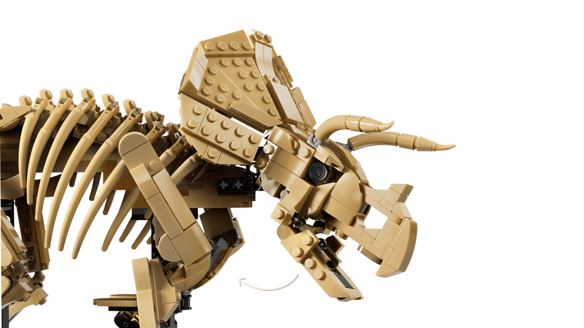 Lego 77985 Jurassic World Triceratops Skeleton