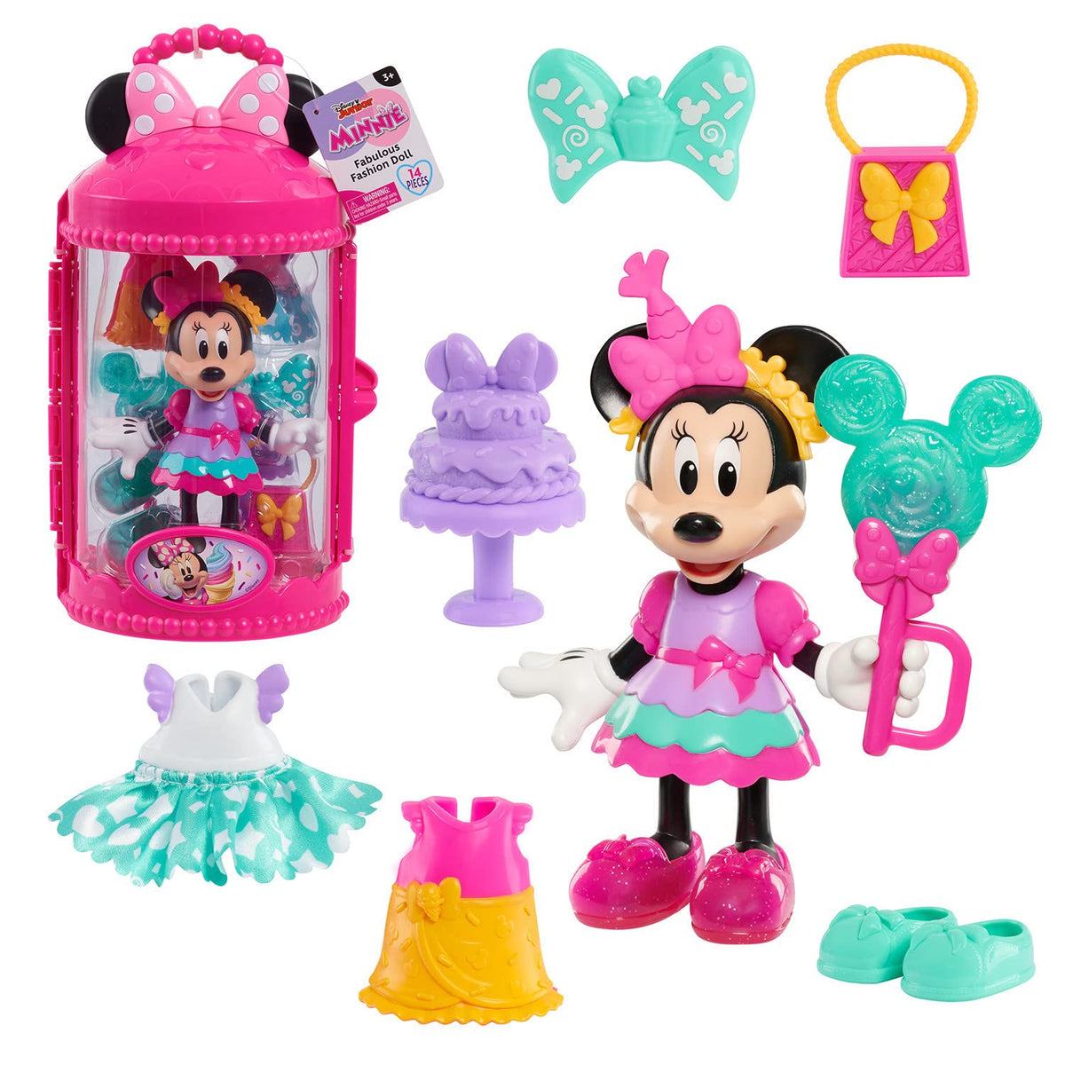 Minnie Mouse Fabulous Fashion Doll - Sweet Party