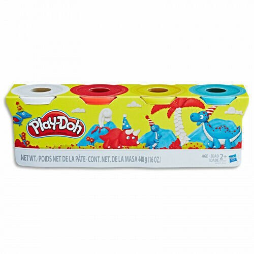 Play Doh Classic Colour 4 pack Dinosaurs
