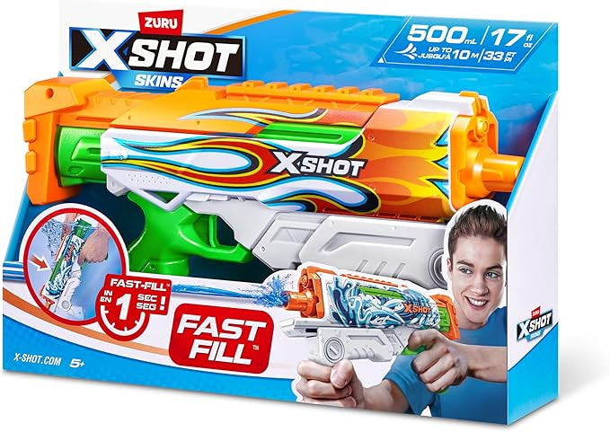 Zuru XSHOT Fast Fill Skins Water Gun Hyperload Blazer