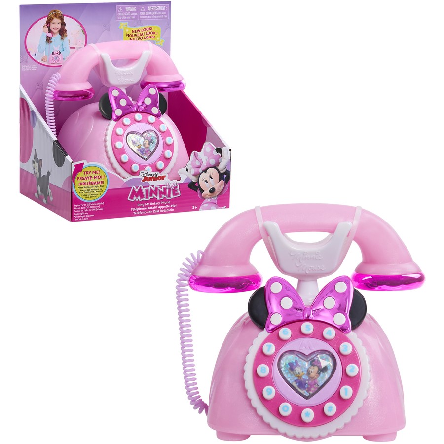 Minnie Mouse Ring Me Rotary Phone