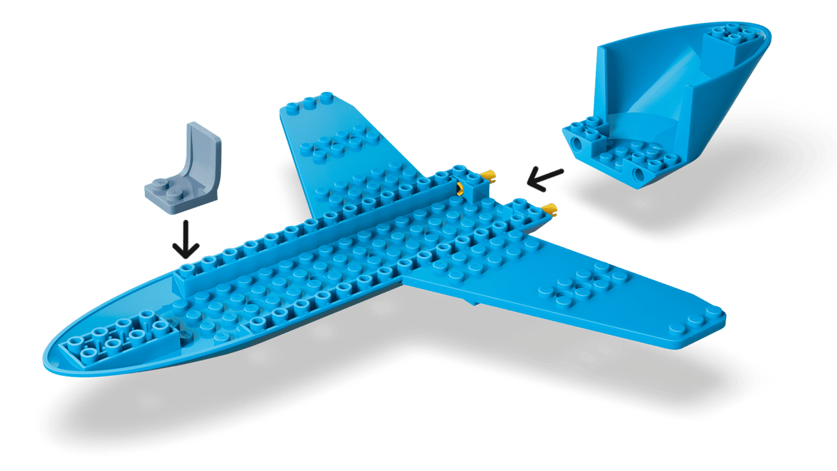 Lego 60492 City Passenger Jet