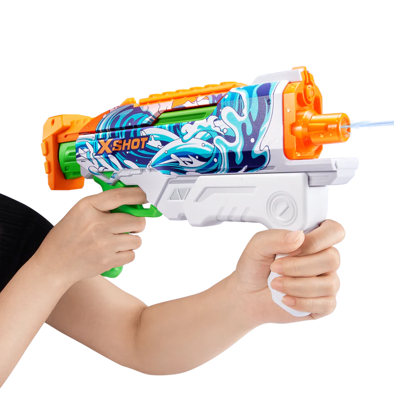 Zuru XSHOT Fast Fill Skins Water Gun Hyperload Waves