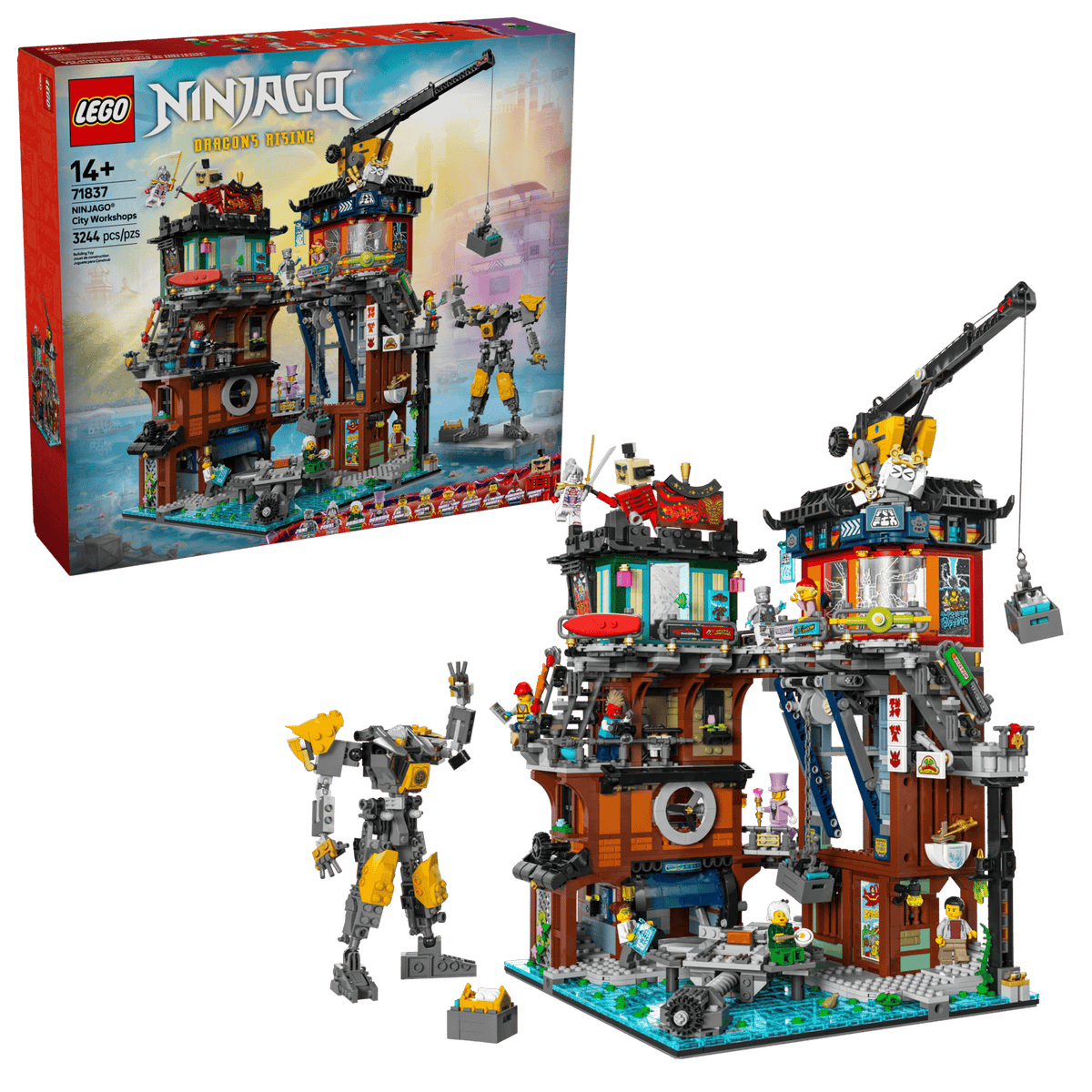 Lego 71837 Ninjago City Workshops