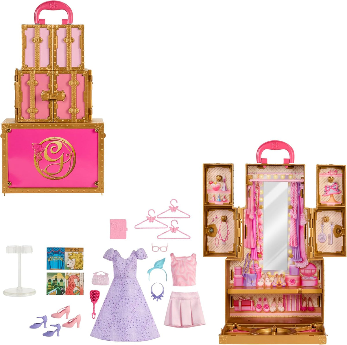 Wicked Glinda's Glamorous Closet Trunk