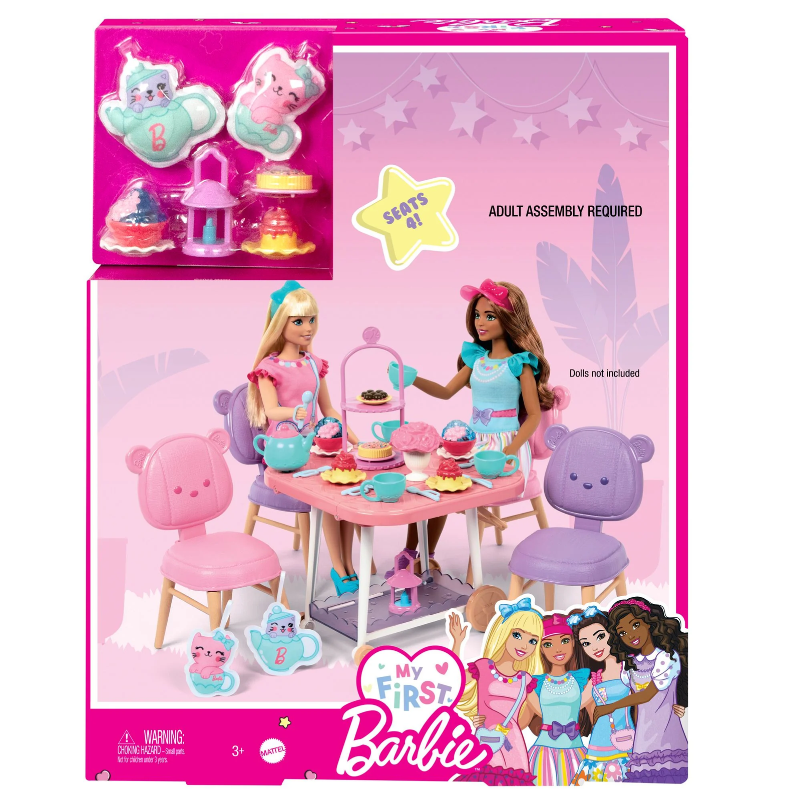 My First Barbie Tea Party Playset