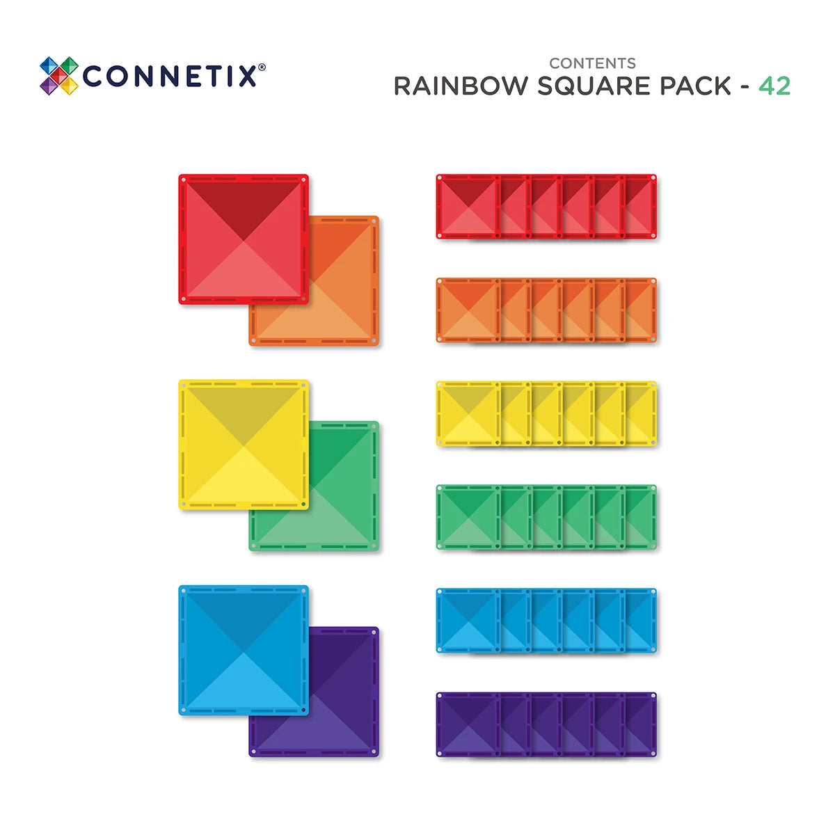 Connetix Rainbow Starter Pack 60pc