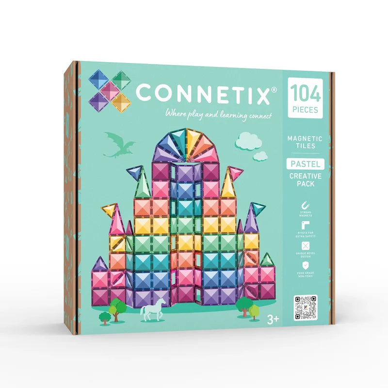 Connetix Pastel Creative Pack 104pc