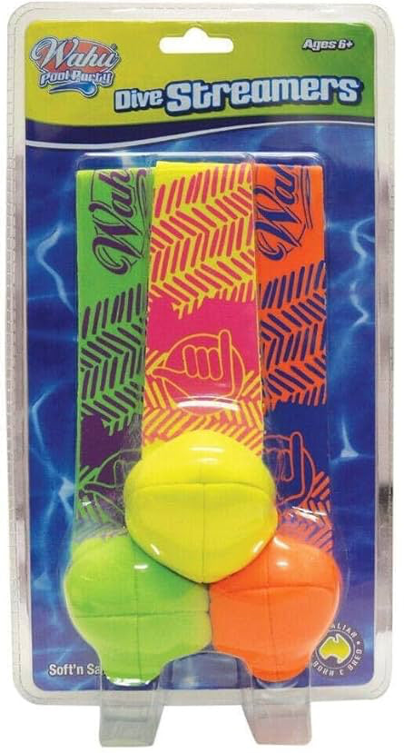 Wahu Dive Streamers 3pk