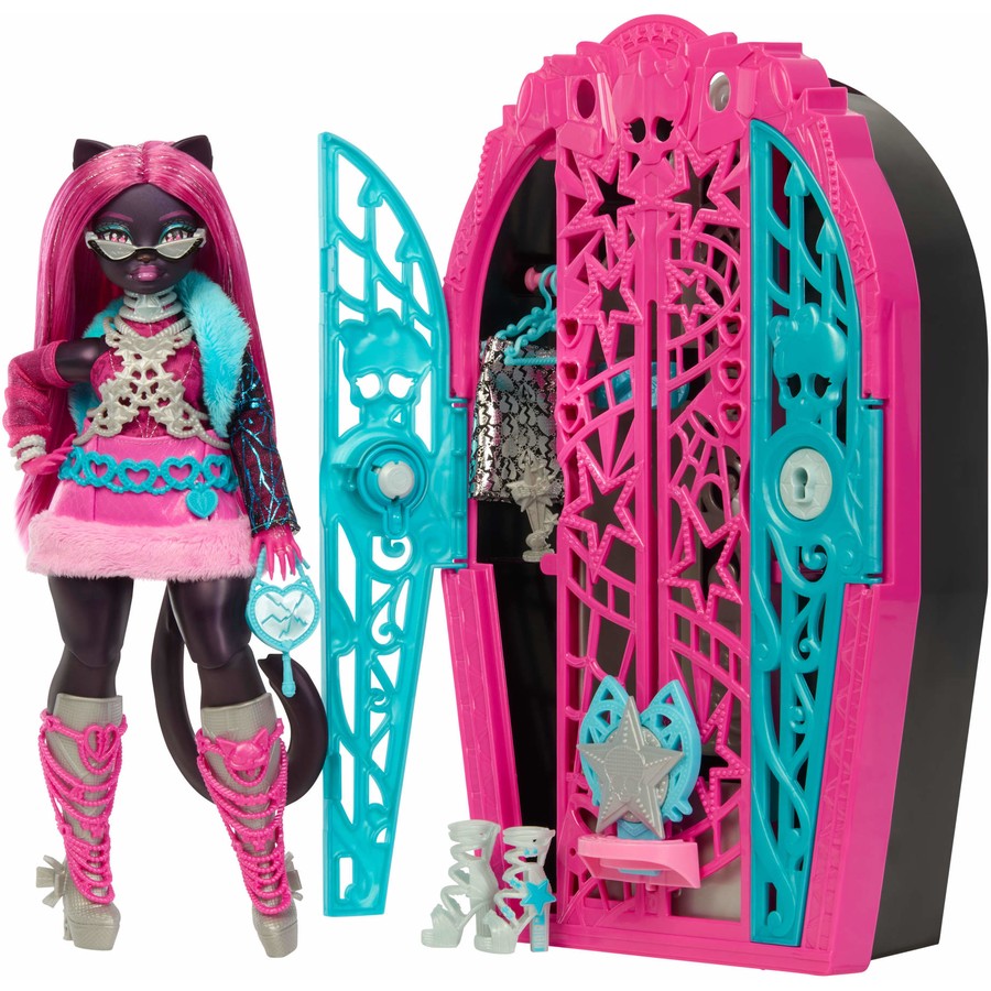 Monster High Skulltimate Hauntlywood Mysteries - Catty Noir Doll