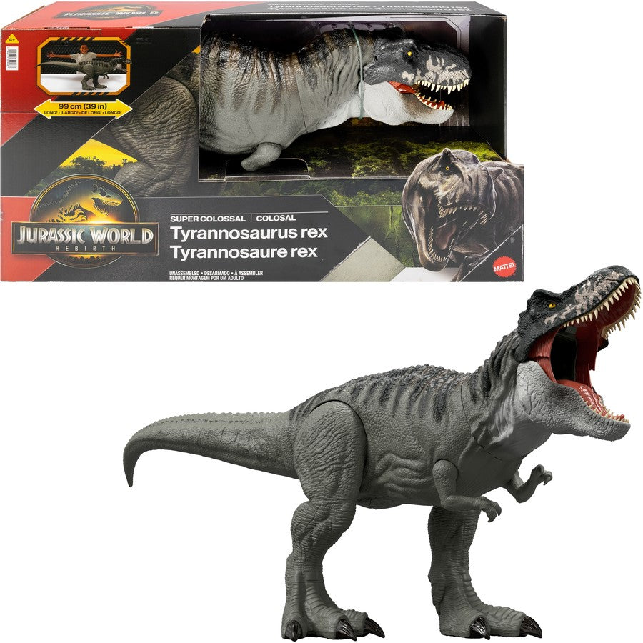 Jurassic World Rebirth Super Colossal Tyrannosaurus Rex
