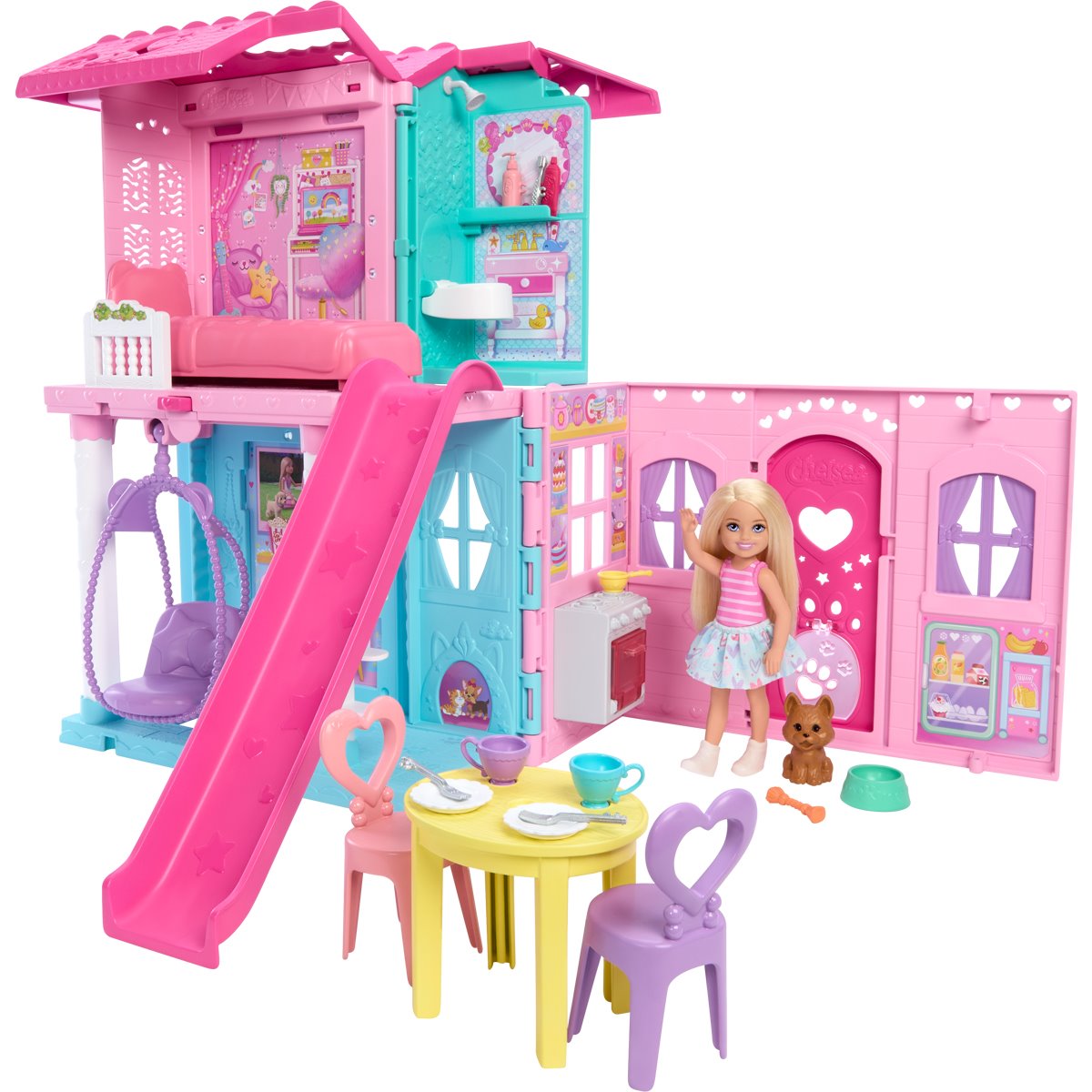 Barbie Family &amp; Friends Club Chelsea Pop Up House