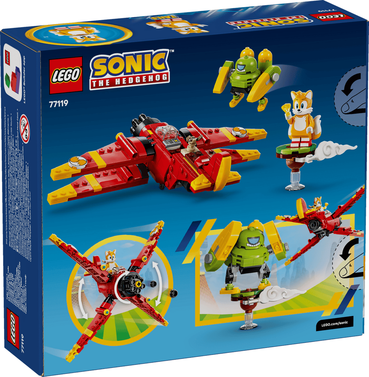 Lego 77119 Sonic Tails Tornado 1