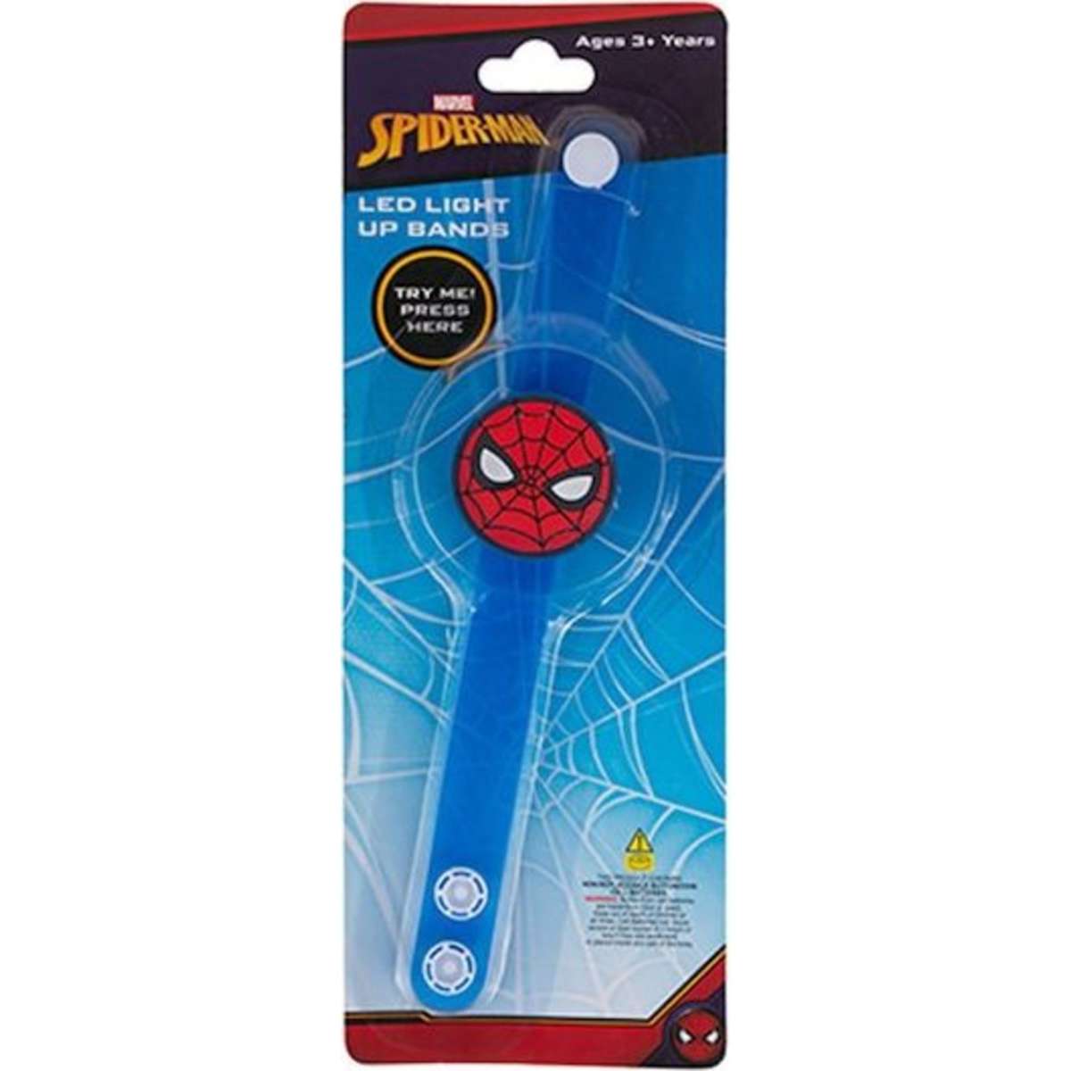 Marvel Spiderman Light Up LED Bands