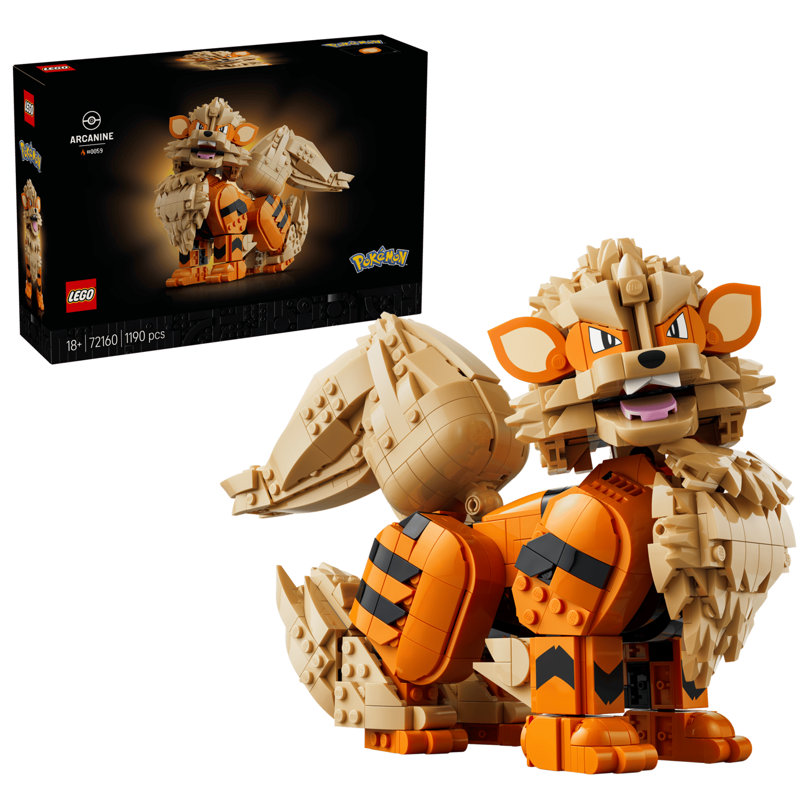Lego 72160 Pokemon Arcanine