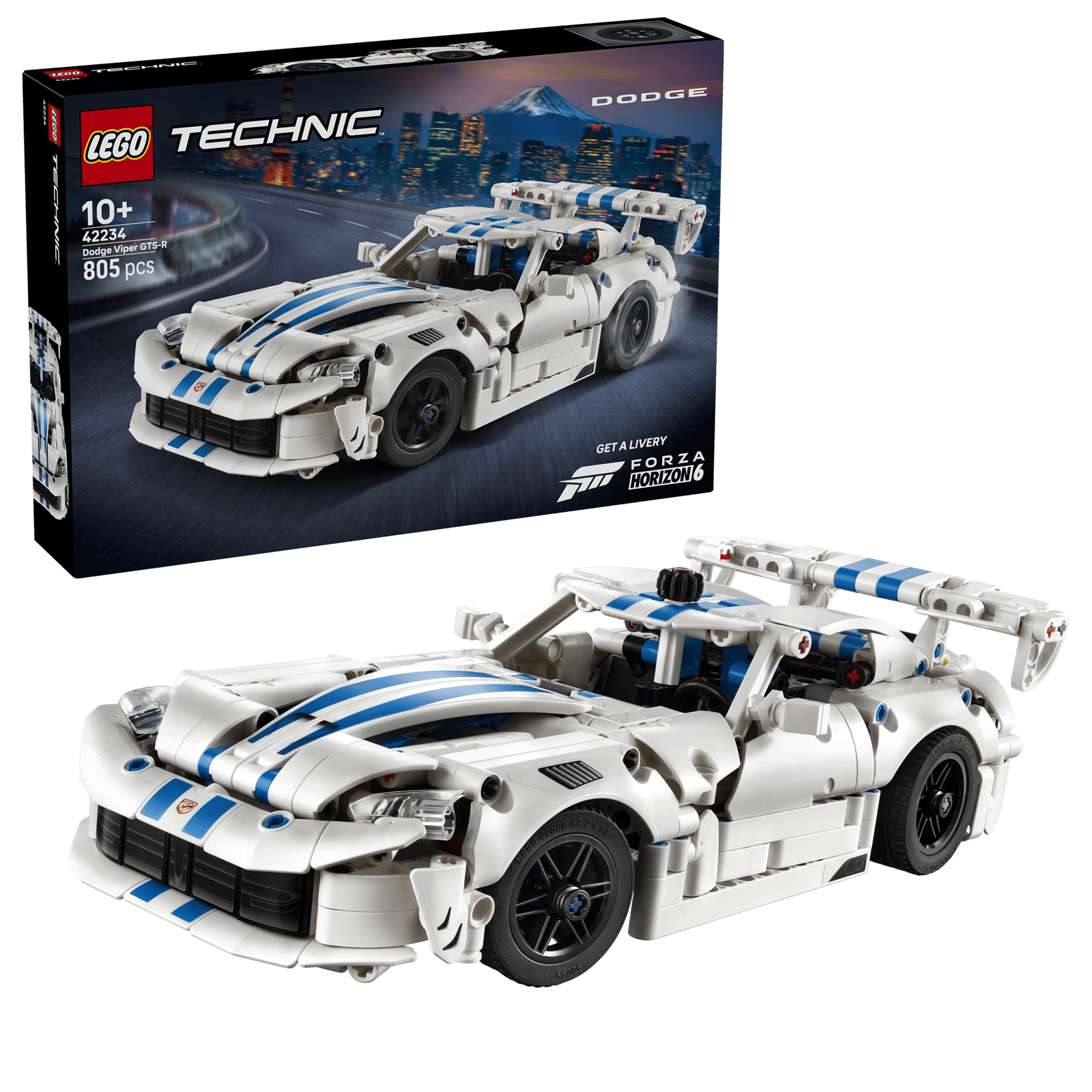 Lego 42234 Technic Dodge Viper GTS-R Sports Car