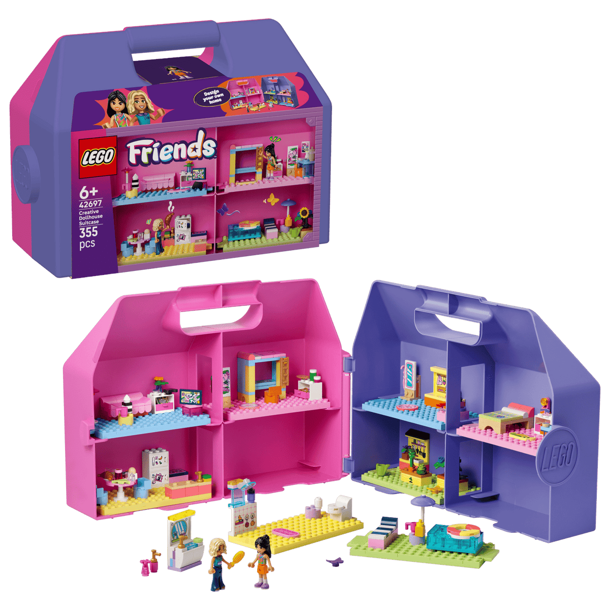 Lego 42697 Friends Creative Dollhouse Suitcase