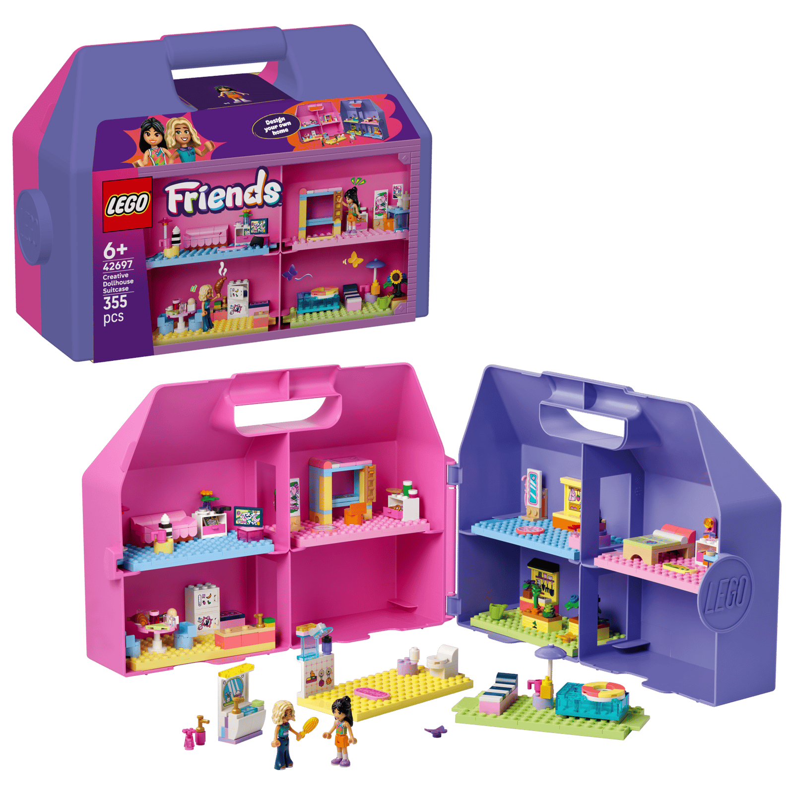 Lego 42697 Friends Creative Dollhouse Suitcase