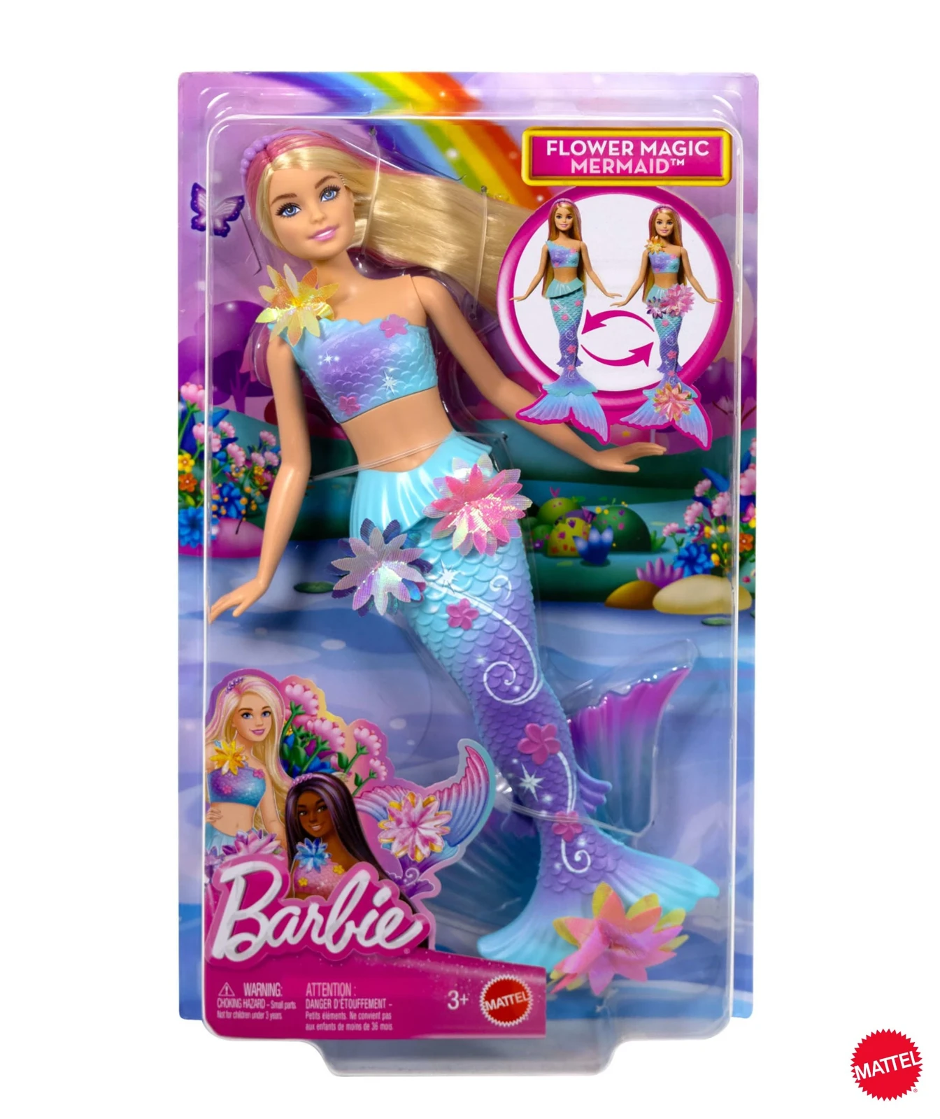 Barbie Flower Magic Mermaid Doll