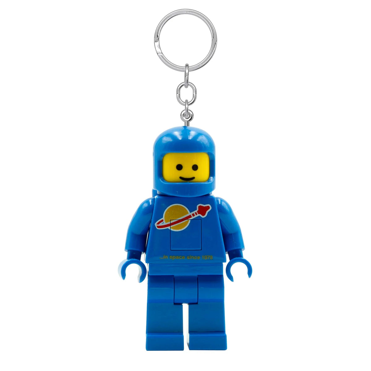 Lego Spaceman Guy Key Ring Light - Blue