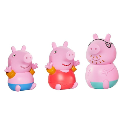 Tomy Peppa Pig Daddy, Peppa &amp; George Squirters 3pk