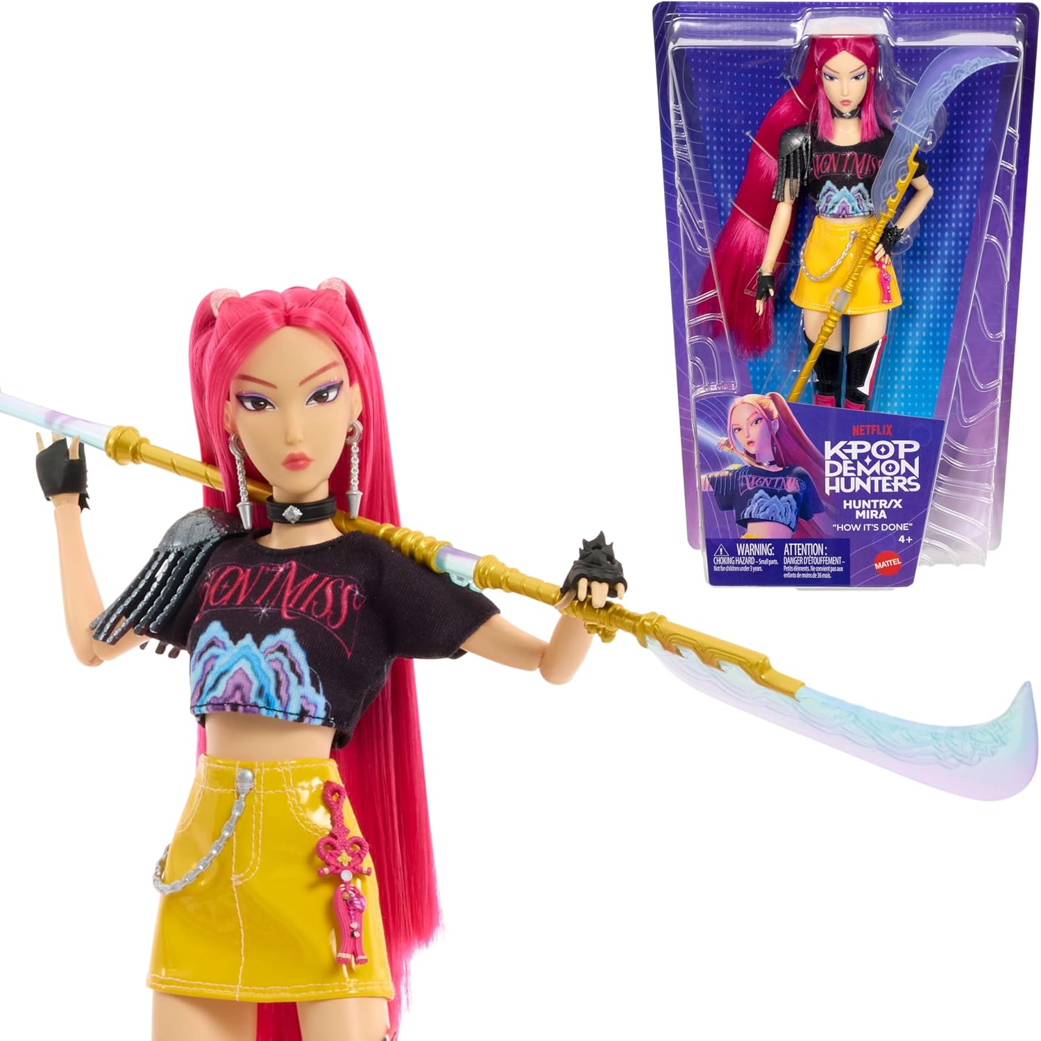 Kpop Demon Hunters 'How It's Done' Doll - MIRA