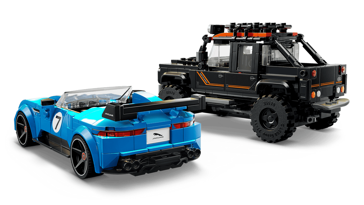 Lego 77264 Speed Champions Jaguar Project 7 &amp; Land Rover Defender