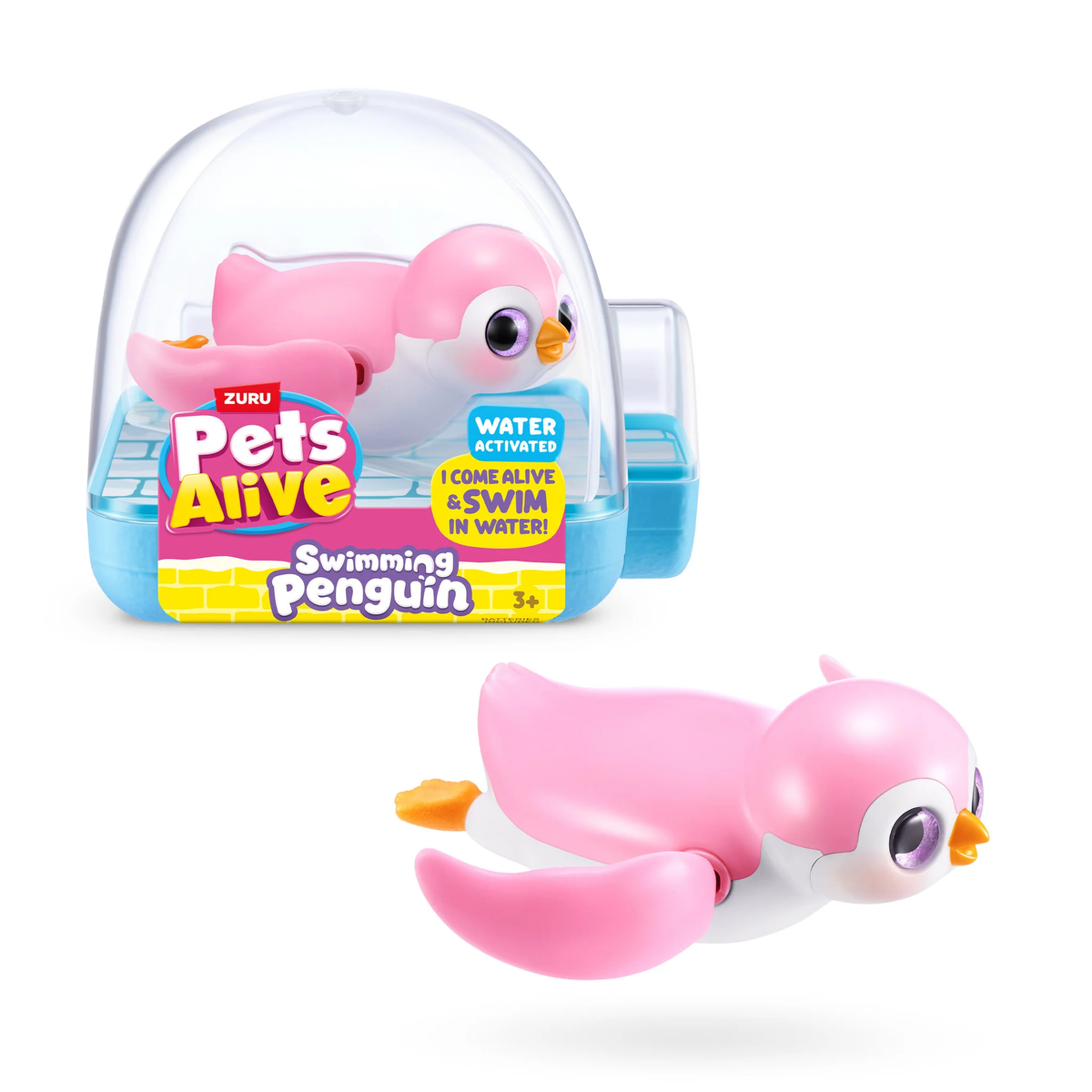 Zuru Pets Alive Swimming Penguin Assorted Colours