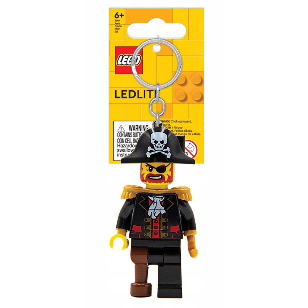 Lego Captain Brickbeard Key Ring Light
