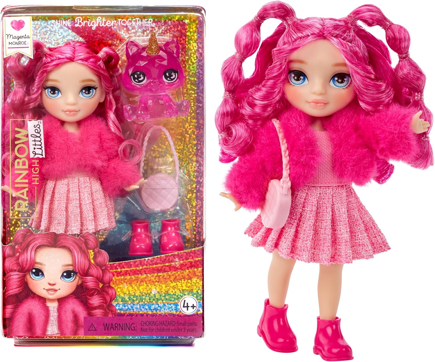 Rainbow High Littles Doll - Magenta Monroe