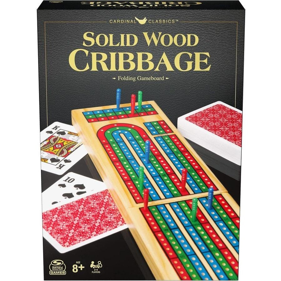 Cardinal Classics Solid Wood Cribbage