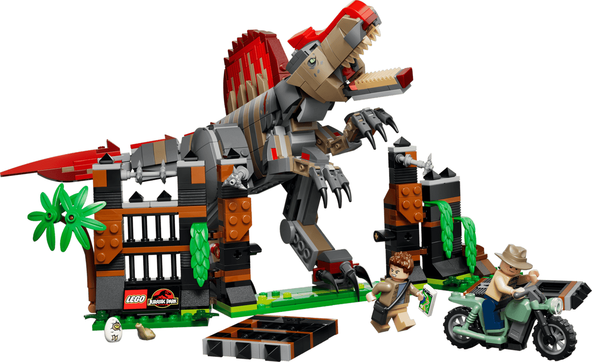 Lego 77982 Jurassic World Spinosaurus Dinosaur Escape