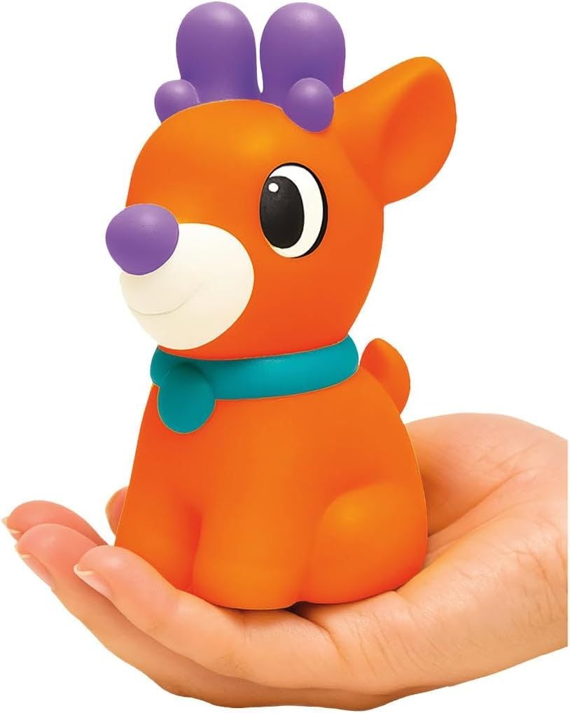 Schylling Nee Doh Squisher the Reindeer (Asst Colours)