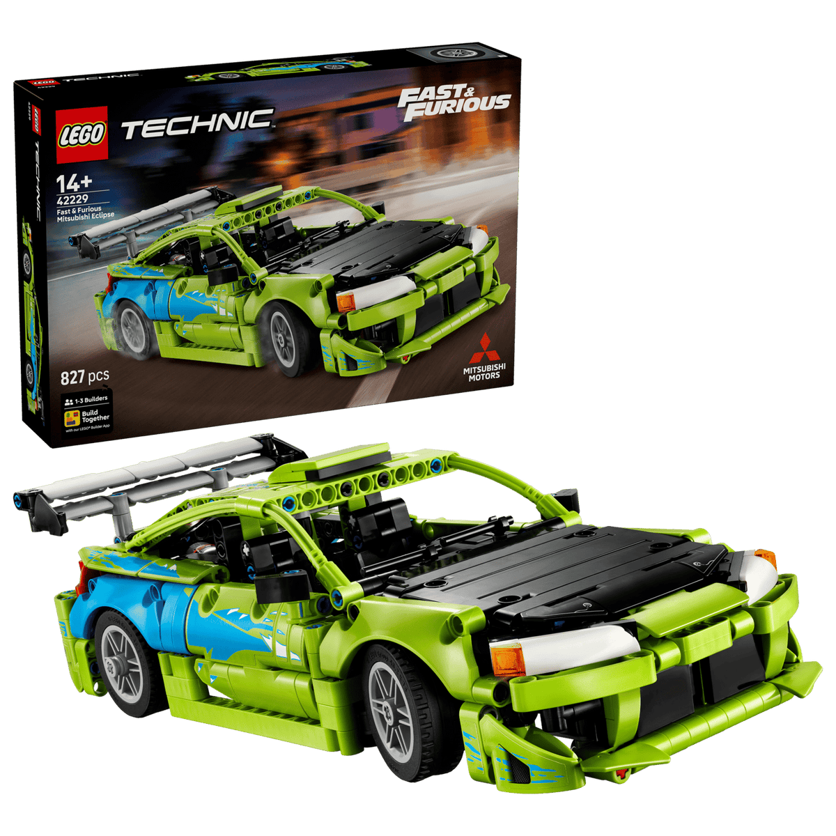 Lego 42229 Technic Fast and Furious Mitsubishi Eclipse Car