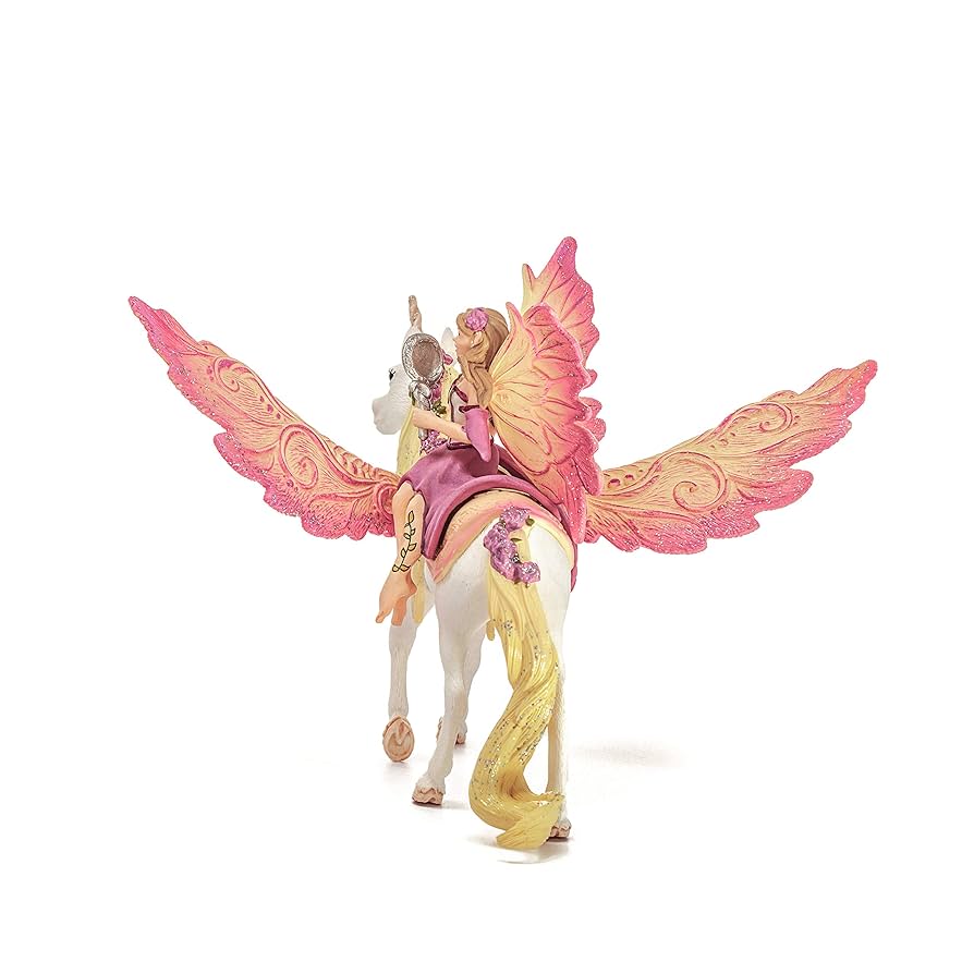 SC70568 Schleich Bayala Fairy Feya with Pegasus Unicorn