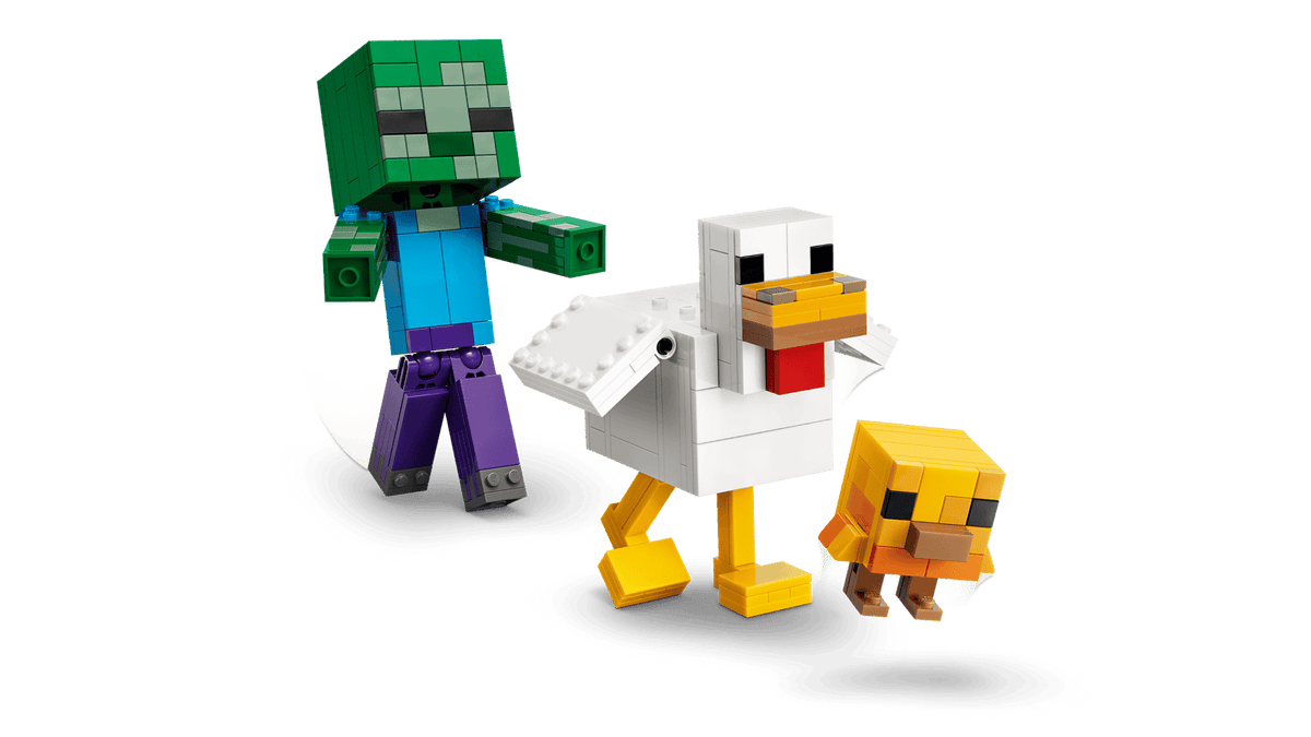 Lego 21582 Minecraft Chicken Jockey