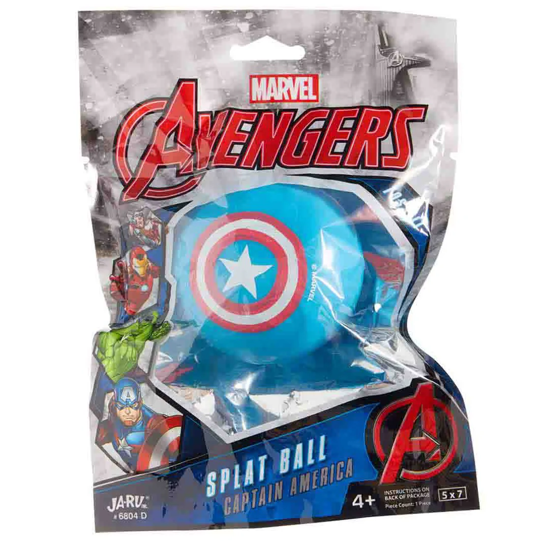 Licensed Splat Ball Assorted - Stitch, Captain America, Spiderman