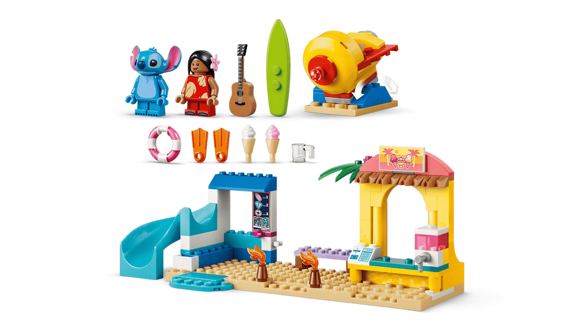 Lego 43280 Disney Beach Fun with Lilo &amp; Stitch