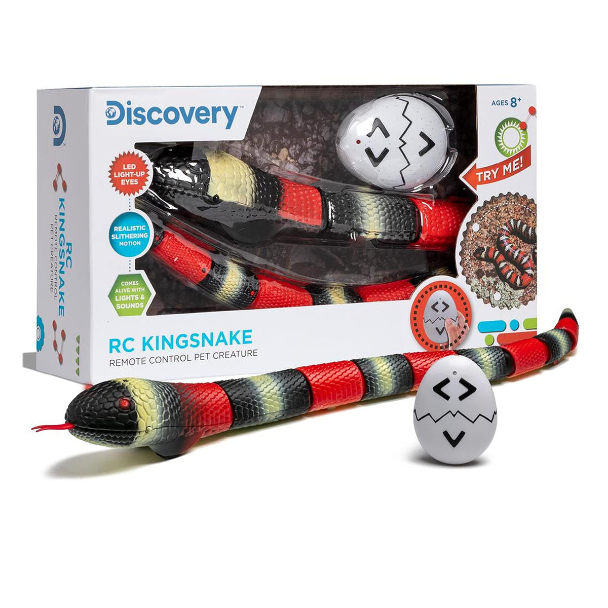 Discovery RC King Snake Req 6 AAA Batteries