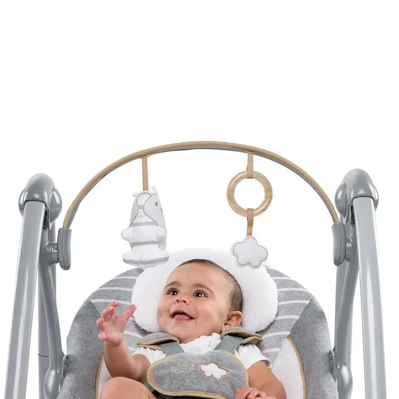 Ingenuity Bella Teddy Swing N Go Portable Swing 0-9m Req 4 D
