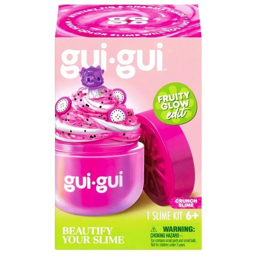 Gui Gui Beautify Your Slime Kit Fruity Glow Crunch Slime