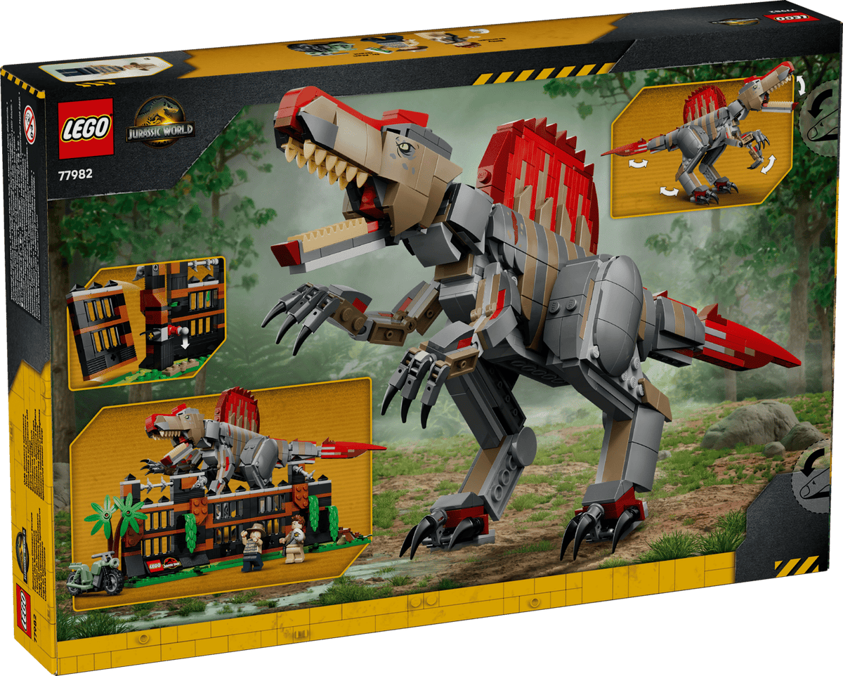 Lego 77982 Jurassic World Spinosaurus Dinosaur Escape