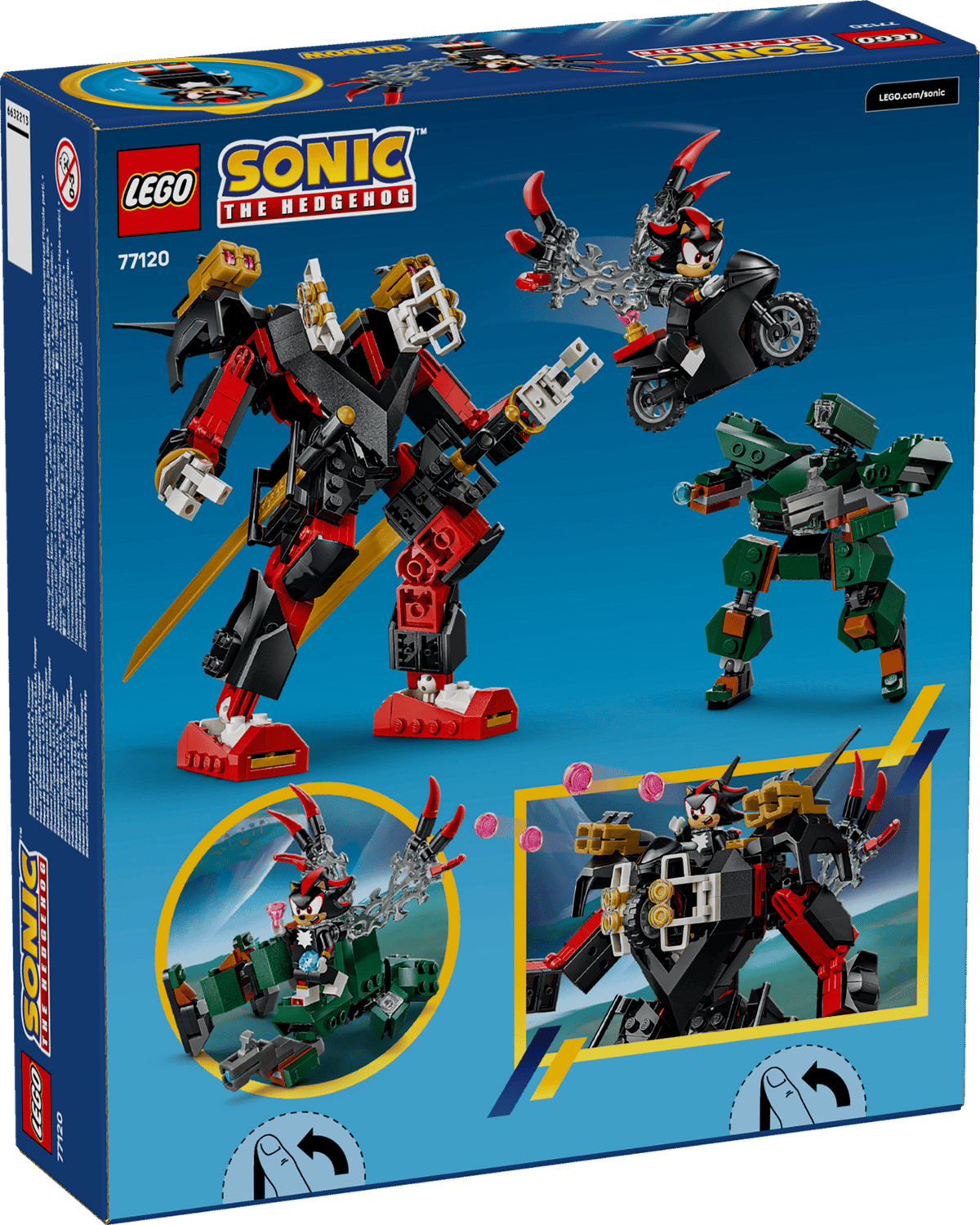 Lego 77120 Sonic Shadow's Mech vs. G.U.N Trooper