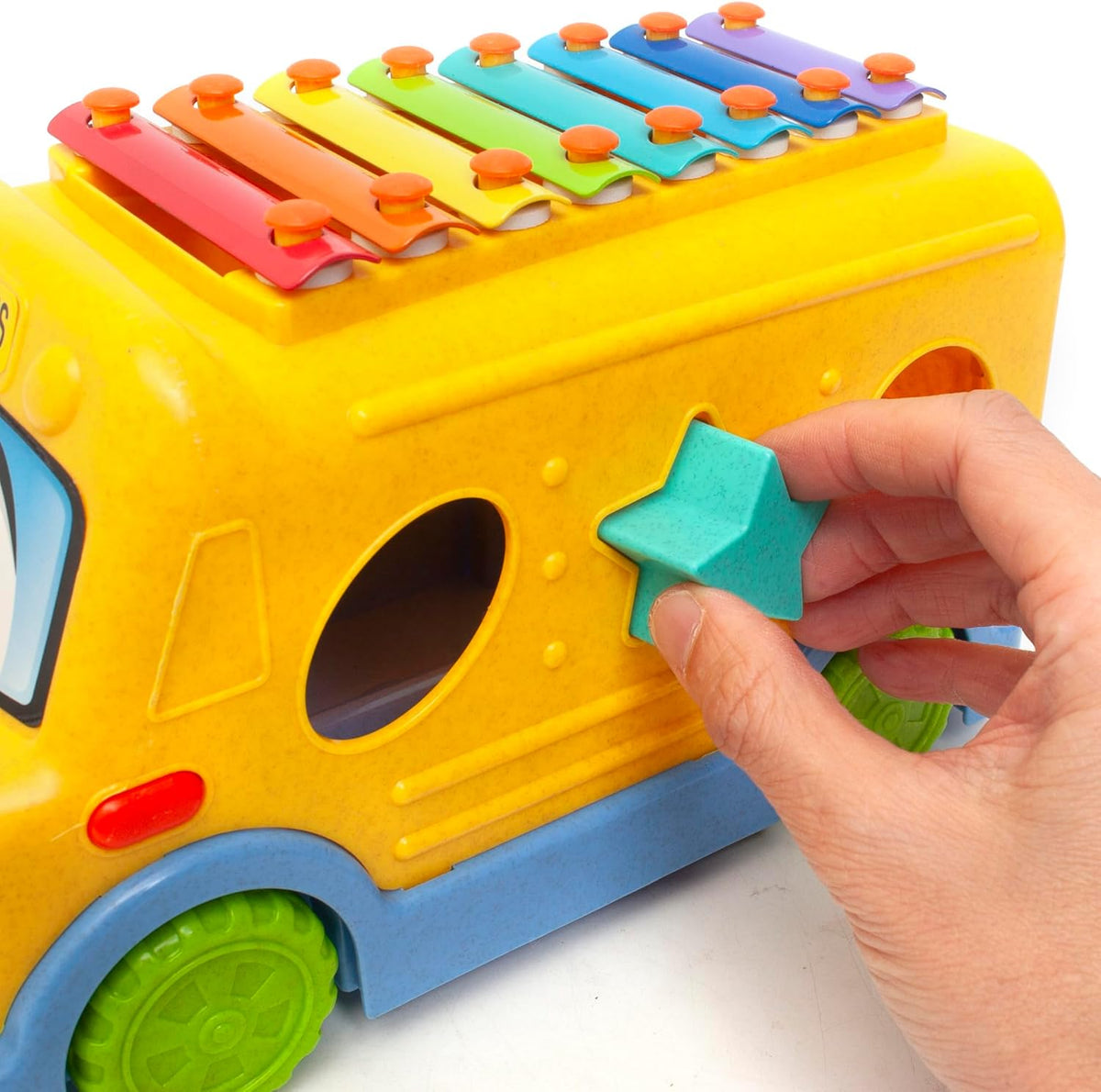 Roo Crew Shape &amp; Sort Xylophone School Bus