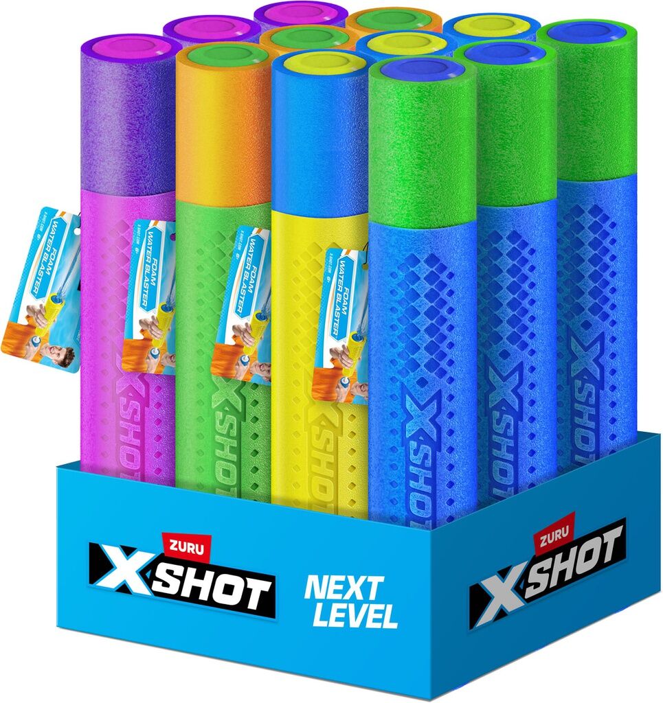 Zuru XSHOT Foam Water Blaster Assorted Colours