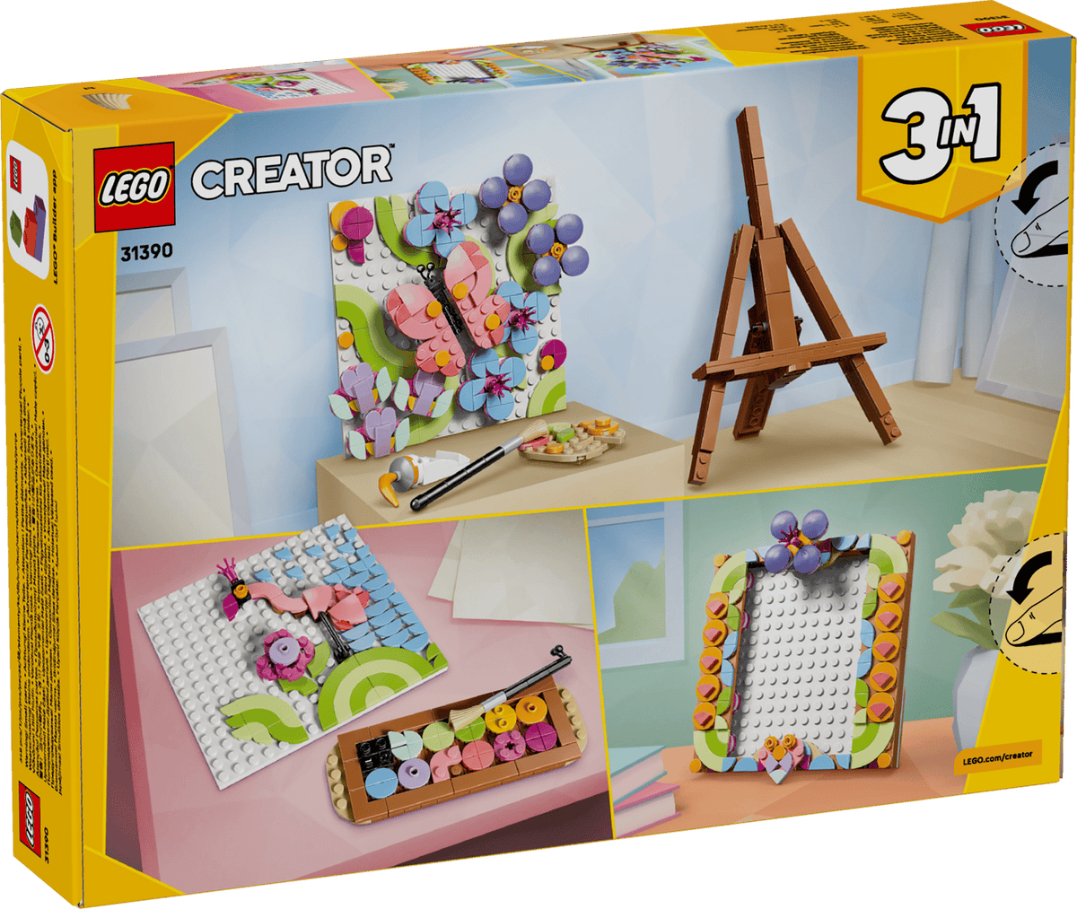Lego 31390 Creator Floral Art Decor Painting