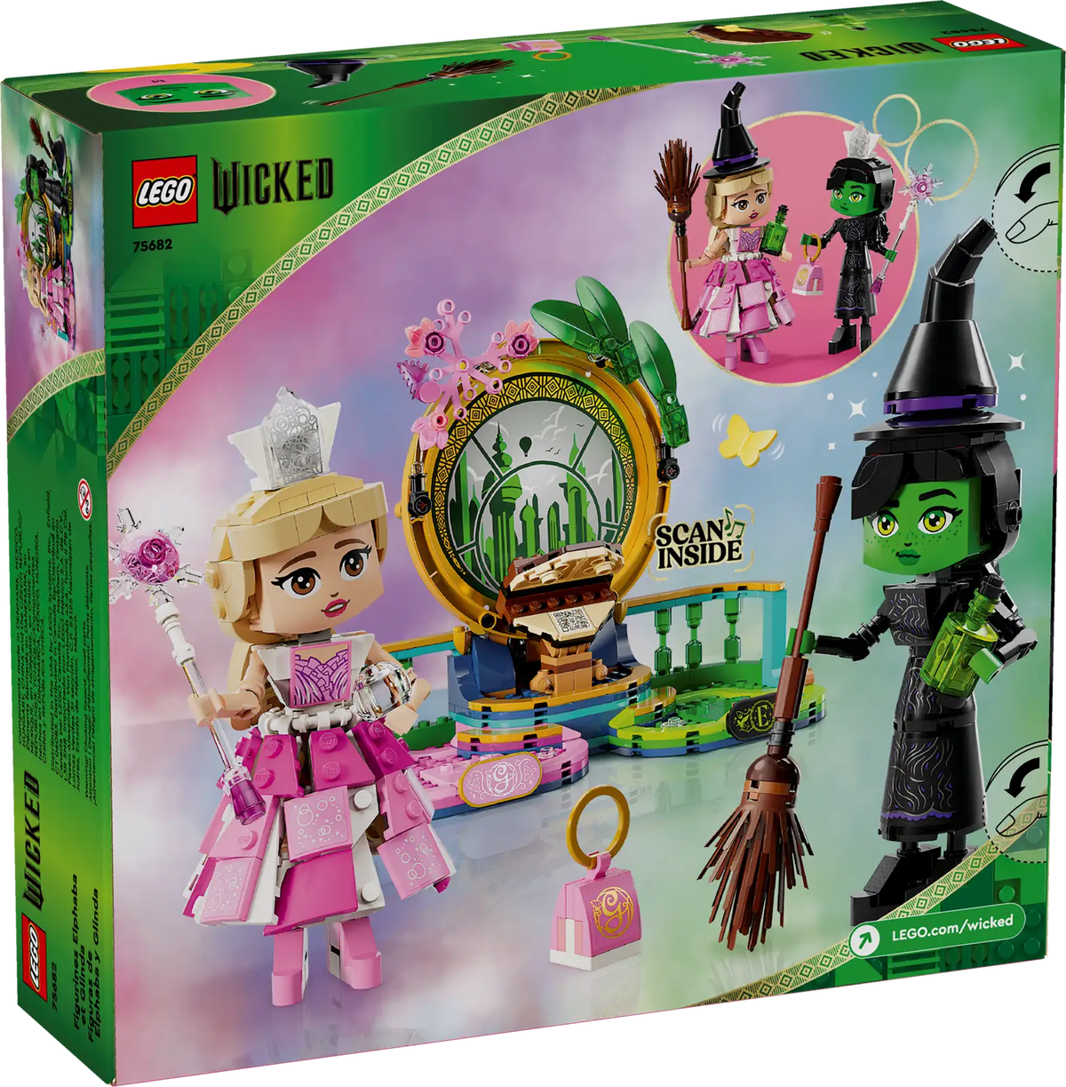 Lego 75682 Wicked Elphaba &amp; Glinda Figures