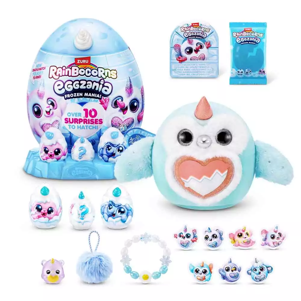 Zuru Rainbocorns Eggzania Frozen Mania Series Assorted