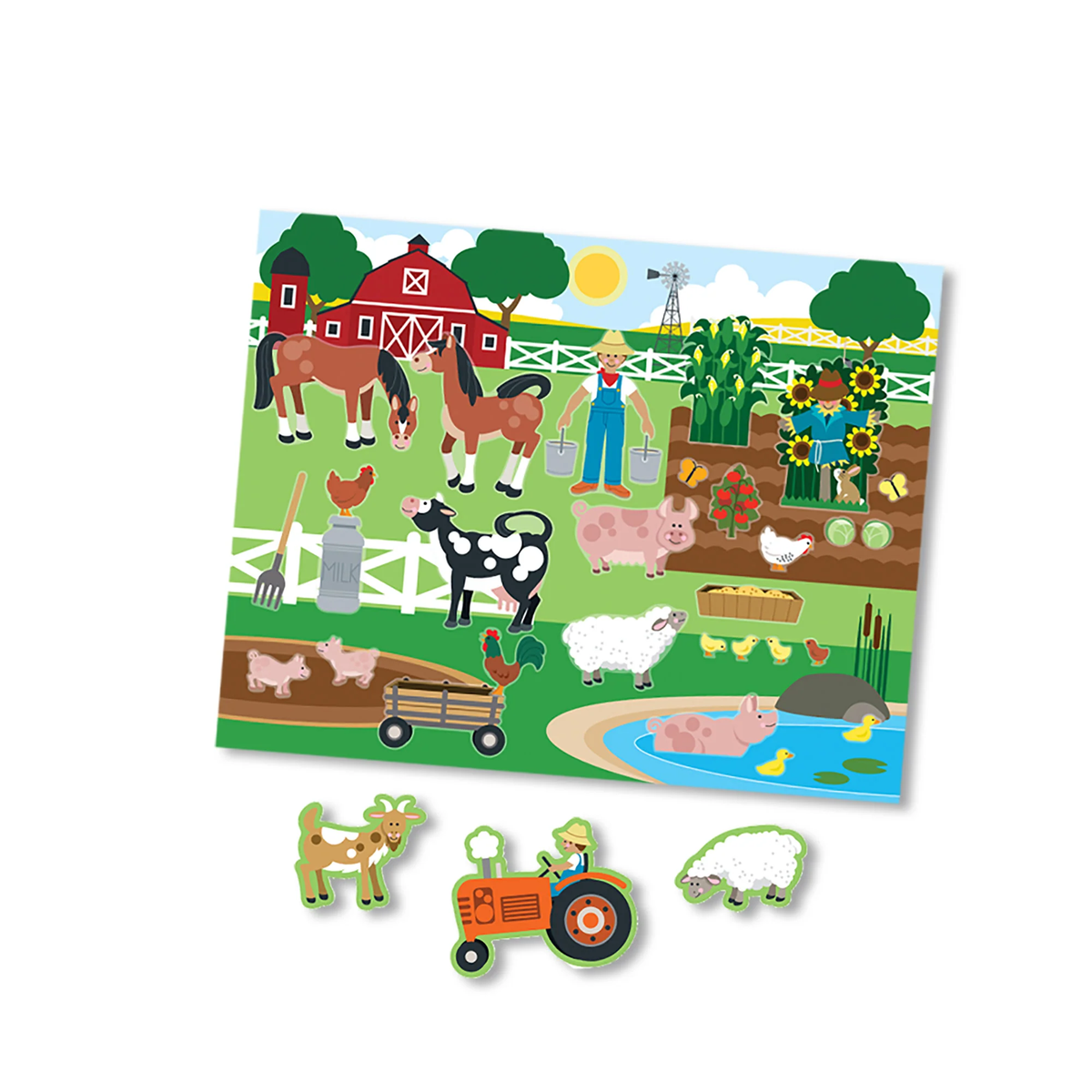 M&amp;D 4196 Reusable Sticker Pad Habitats