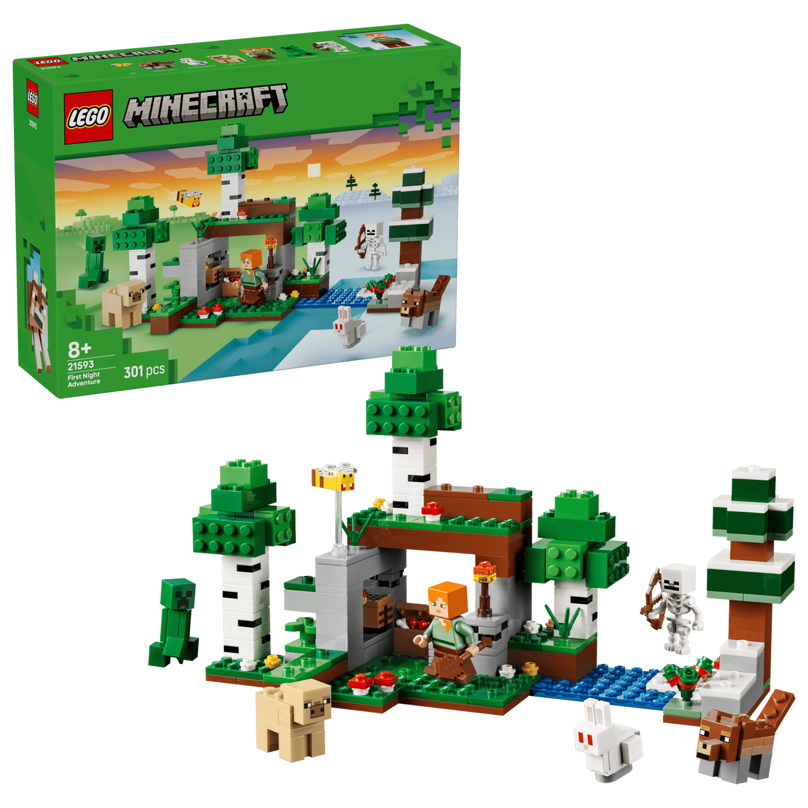Lego 21593 Minecraft First Night Adventure